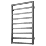 Minimalistyczny grzejnik dekoracyjny do łazienki ENIX Billo w kolorze graphite