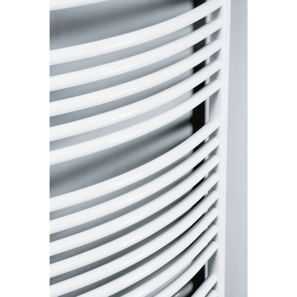 Grzejnik ENIX Dalis biały - zbliżenie na detal