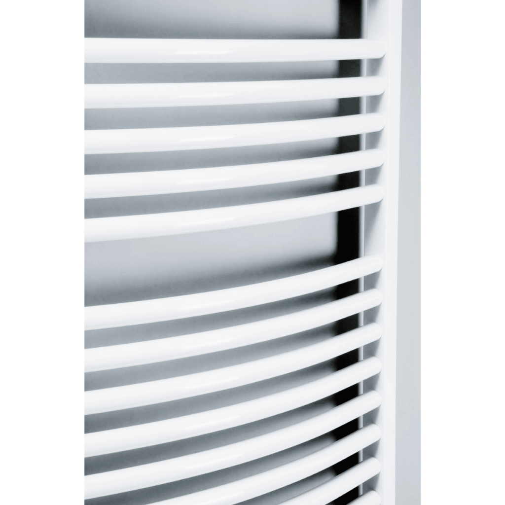 Grzejnik ENIX Dalis biały - zbliżenie na detal