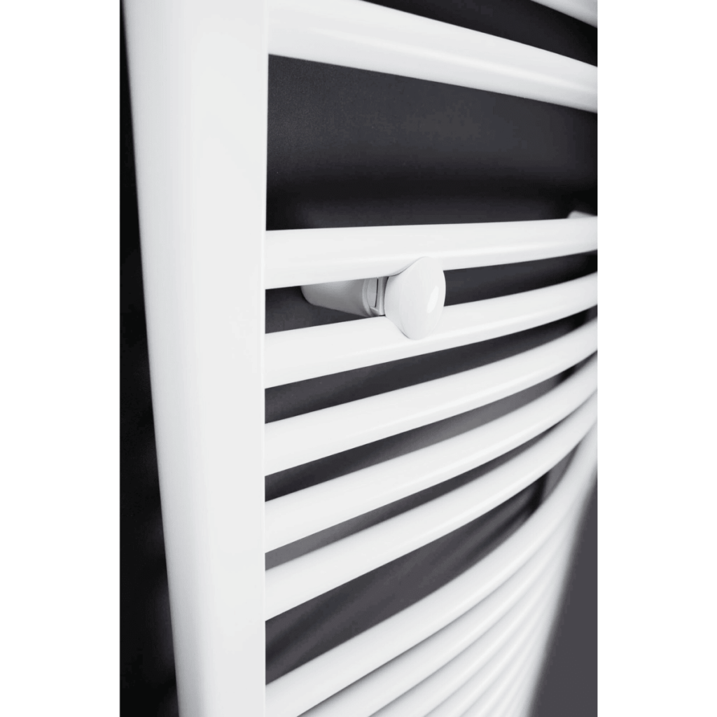 Grzejnik ENIX Dalis biały - zbliżenie na detal