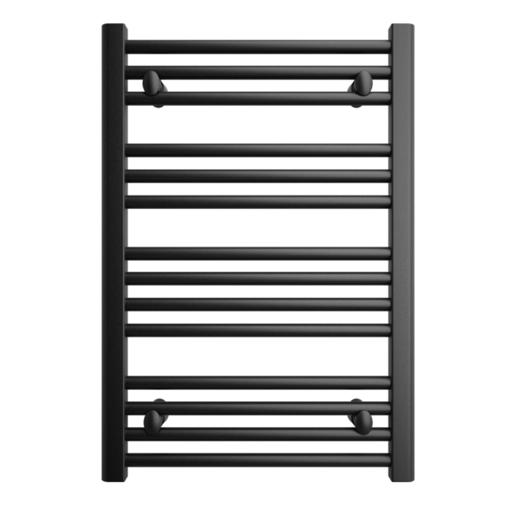 Grzejnik ENIX PT w kolorze czarnym - widok z przodu