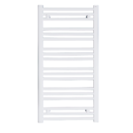 Grzejnik ENIX PT w kolorze białym - widok z przodu