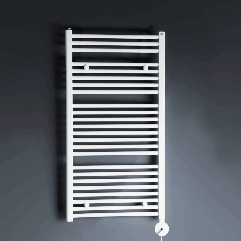 Pini_white_GV_1200x1200 Grzejnik ENIX Pini w kolorze białym z grzałką GV