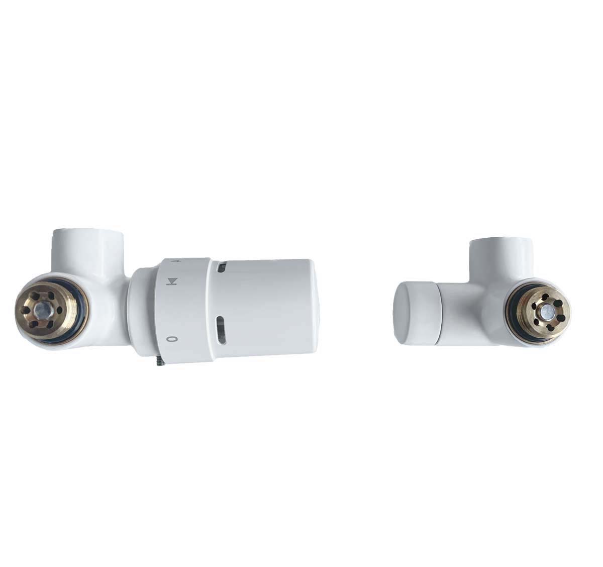 Zawór Danfoss termostatyczny X-Tra Collection prawy Biały